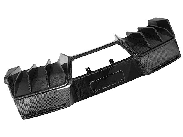 2014-2019 CORVETTE C7 GM FACTORY PACKAGE CARBON FIBER REAR BUMPER DIFFUSER